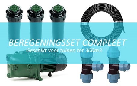 pop-up sproeiers aansluiten